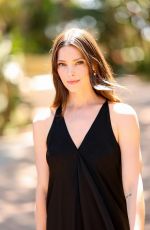 ASHLEY GREENE at a Filming Italy 2025 Photocall in Santa Margherita di Pula 06/21/2025
