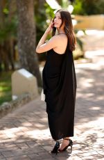 ASHLEY GREENE at a Filming Italy 2025 Photocall in Santa Margherita di Pula 06/21/2025