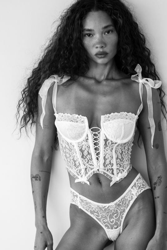 ASHLEY MOORE - Black and White Photoshoot, June 2025