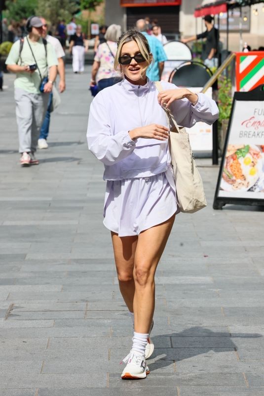ASHLEY ROBERTS Heading to a Photoshoot 06/20/2025