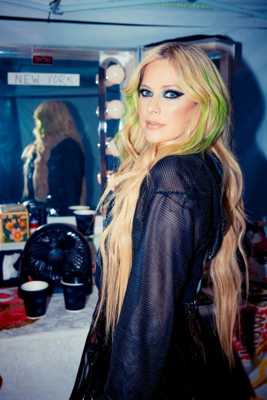AVRIL LAVIGNE for Nylon Magazine/Madison Square Garden Concert Diary, June 2025