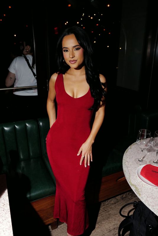 BECKY G at Live Nation Tribeca 2025 After Party in New York City 06/13/2025