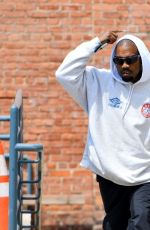 BIANCA CENSORI in Candy Lingerie and Kanye West Out in Brooklyn 06/21/2025