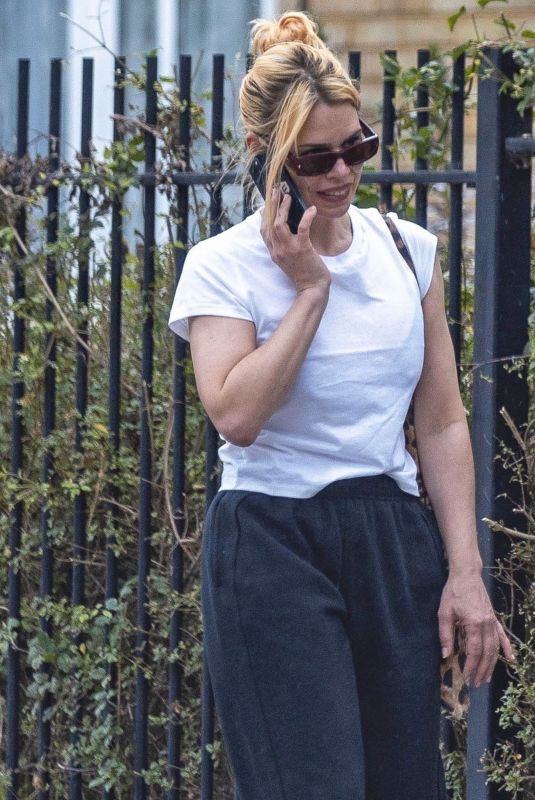 BILLIE PIPER Out and About in London 06/04/2025