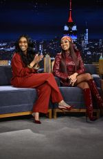 BRANDY and MONICA DENISE at Tonight Show Starring Jimmy Fallon 06/25/2025