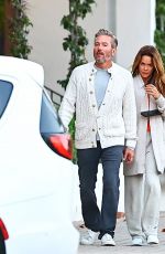 BROOKE BURKE and Scott Rigsby Out Shopping in Malibu 06/06/2025