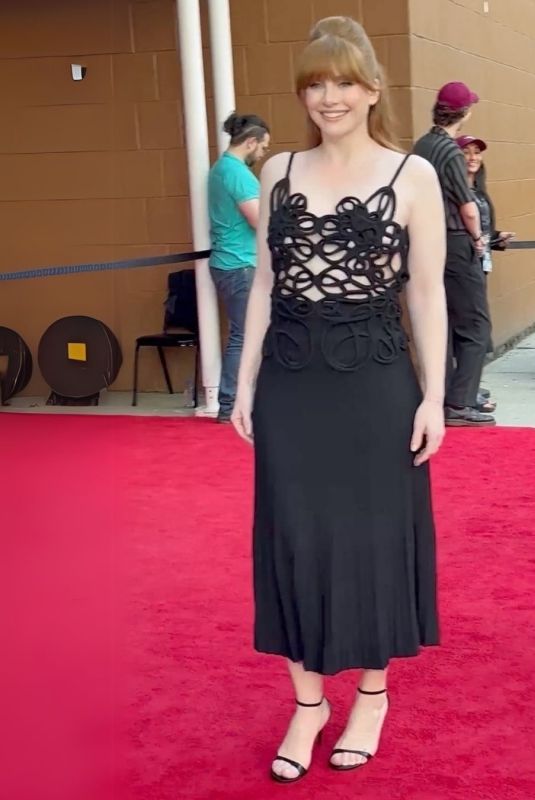 BRYCE DALLAS HOWARD Arrives at Deep Cover Premiere 06/10/2025