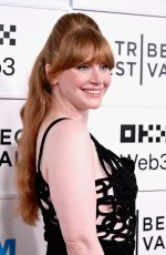 BRYCE DALLAS HOWARD at Deep Cover Premiere at 2025 Tribeca Festival 06/10/2025