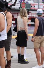 CARA DELEVINGNE Arrives at WeHo Pride in Los Angeles 06/01/2025