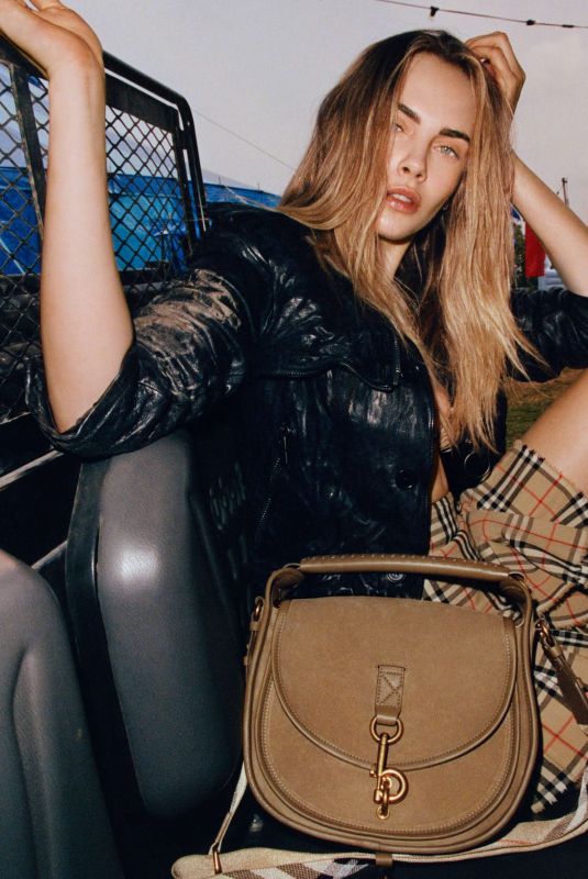 CARA DELEVINGNE for Burberry Festival Campaign, June 2025