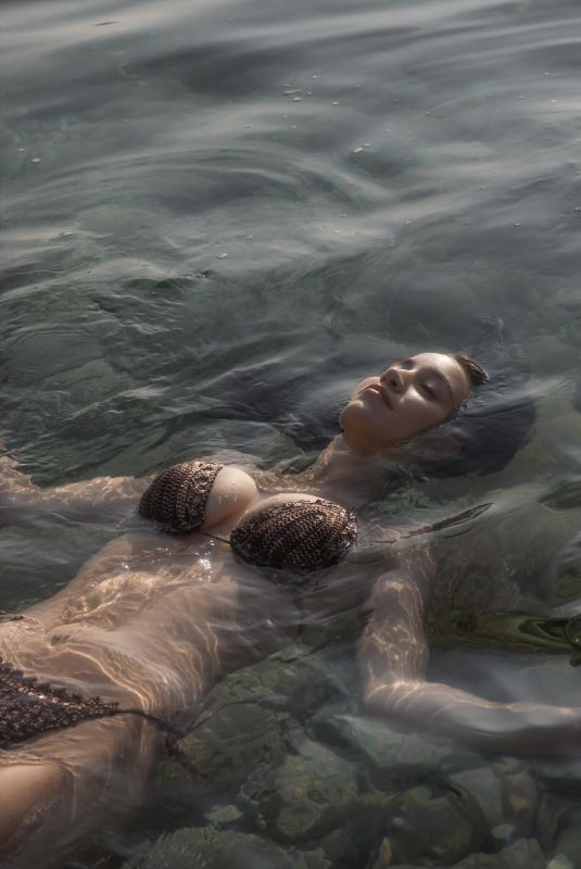 CAYLEE COWAN at a Photoshoot, June 2025