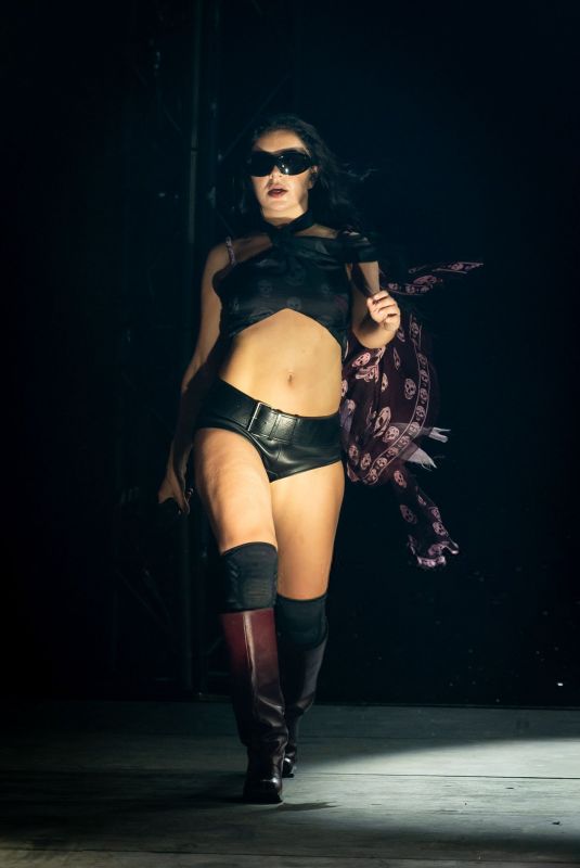 CHARLI XCX Performs at Glastonbury Festival 2025 in Glastonbury 06/28/2025