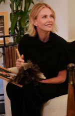 CHARLIZE THERON at Jimmy Kimmel Live 06/26/2025