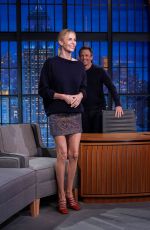 CHARLIZE THERON at Late Night with Seth Meyers 06/24/2025