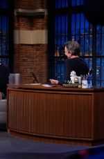 CHARLIZE THERON at Late Night with Seth Meyers 06/24/2025