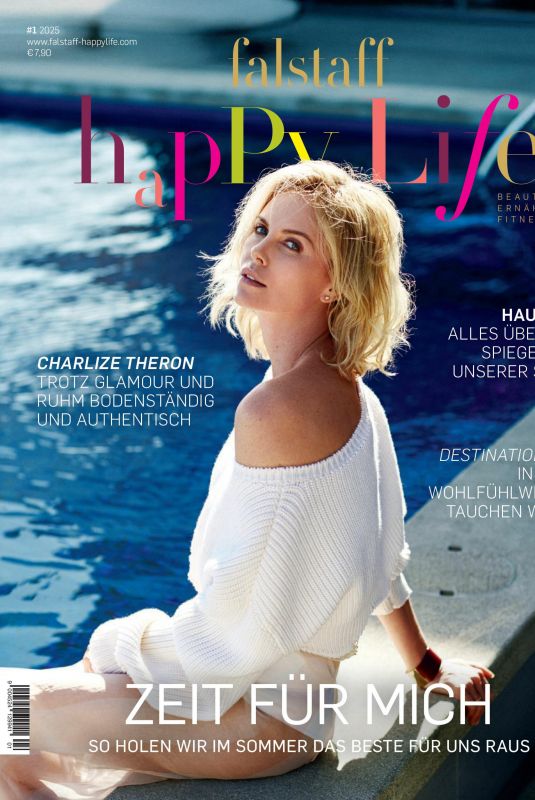 CHARLIZE THERON in Falstaff Happy Life Magazine, Austria #1 2025