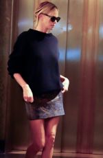 CHARLIZE THERON Leaves Late Night with Seth Meyers 06/24/2025