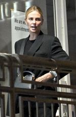 CHARLIZE THERON Leaves Sushi Park with Friends 06/03/2025