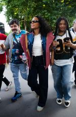 CHRISTINA MILIAN Arrives at Billie Eilish Concert in Paris 06/10/2025