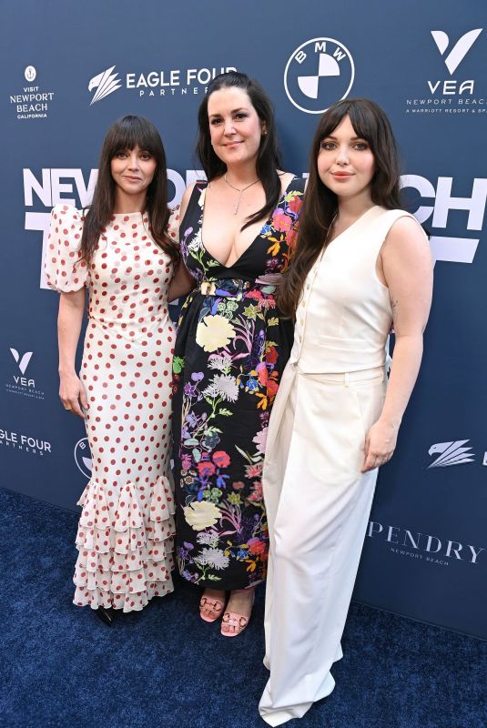 CHRISTINA RICCI and SAMMI HANRATTY at Yellowjackets Panel at Newport TV Fest in Newport Beach 06/07/2025