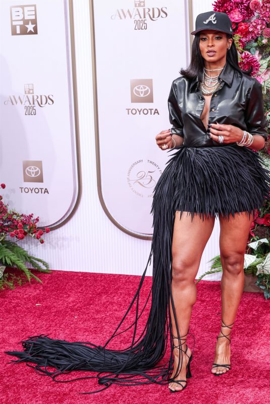 CIARA at BET Awards 2025 at Peacock Theater in Los Angeles 06/09/2025