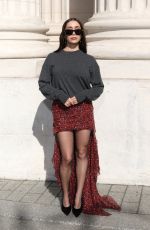 CRISTIN MILIOTI at Saint Laurent Menswear Spring/Summer 2026 Show at Paris Fashion Week 06/24/2025