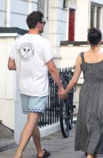 DAISY RIDLEY and Tom Bateman Out in Primrose Hill 06/22/2025