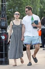 DAISY RIDLEY and Tom Bateman Out in Primrose Hill 06/22/2025