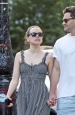 DAISY RIDLEY and Tom Bateman Out in Primrose Hill 06/22/2025