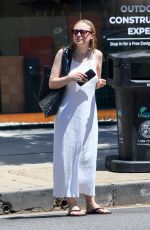 DAKOTA FANNING Visits a Hair Salon in Los Angeles 06/16/2025