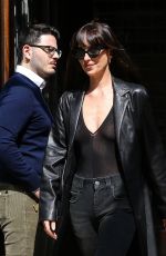 DAKOTA JOHNSON Leaves Greenwich Hotel in New York City 06/02/2025