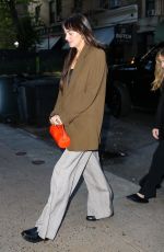 DAKOTA JOHNSON Out for Dinner in New York City 06/01/2025