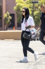 DEMI LOVATO Arrives at Her Dance Class in Los Angeles 06/13/2025