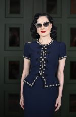DITA VON TEESE at a Photocall for Diamonds and Dust at Emerald Theatre in London 06/19/2025