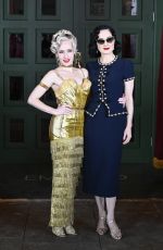 DITA VON TEESE at a Photocall for Diamonds and Dust at Emerald Theatre in London 06/19/2025