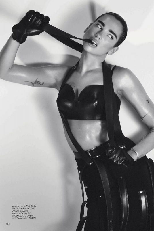 DUA LIPA in Vogue British, June 2025
