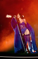 DUA LIPA Performs at Radical Optimism Tour at Wembley Stadium Day 1 in London 06/20/2025