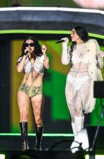 DUA LIPA Performs at Radical Optimism Tour at Wembley Stadium Day 2 in London 06/21/2025