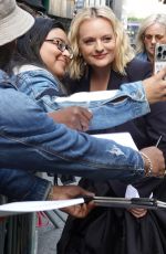 ELISABETH MOSS Arrives at Gotham Awards in New York City 06/02/2025
