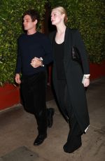 ELLE FANNING and Gus Wenner Enjoy a Date Night at Giorgio Baldi in Santa Monica 06/01/2025