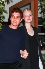 ELLE FANNING and Gus Wenner Enjoy a Date Night at Giorgio Baldi in Santa Monica 06/01/2025