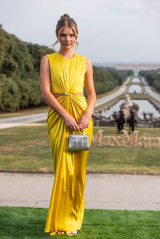 ELLIE THUMANN at Max Mara Cruise Fashion Show in Caserta 06/17/2025