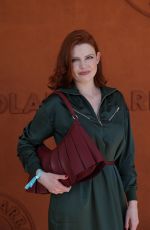 ELODIE FREGE at French Tennis Open at Roland Garros in Paris 05/30/2025