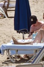 ELSIE HEWITT in Bikini at a Beach in Palm Beach 03/15/2025