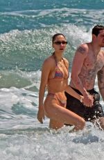 ELSIE HEWITT in Bikini at a Beach in Palm Beach 03/15/2025