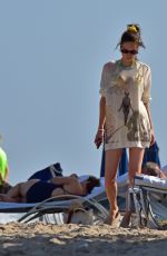 ELSIE HEWITT in Bikini at Beach in Palm Beach 03/16/2025