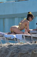 ELSIE HEWITT in Bikini at Beach in Palm Beach 03/16/2025