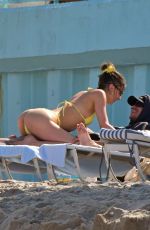 ELSIE HEWITT in Bikini at Beach in Palm Beach 03/16/2025