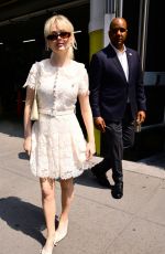 EMILY ALYN LIND Arrives at Empire State Building in New York City 06/11/2025