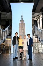 EMILY ALYN LIND Visits Empire State Building in New York City 06/11/2025